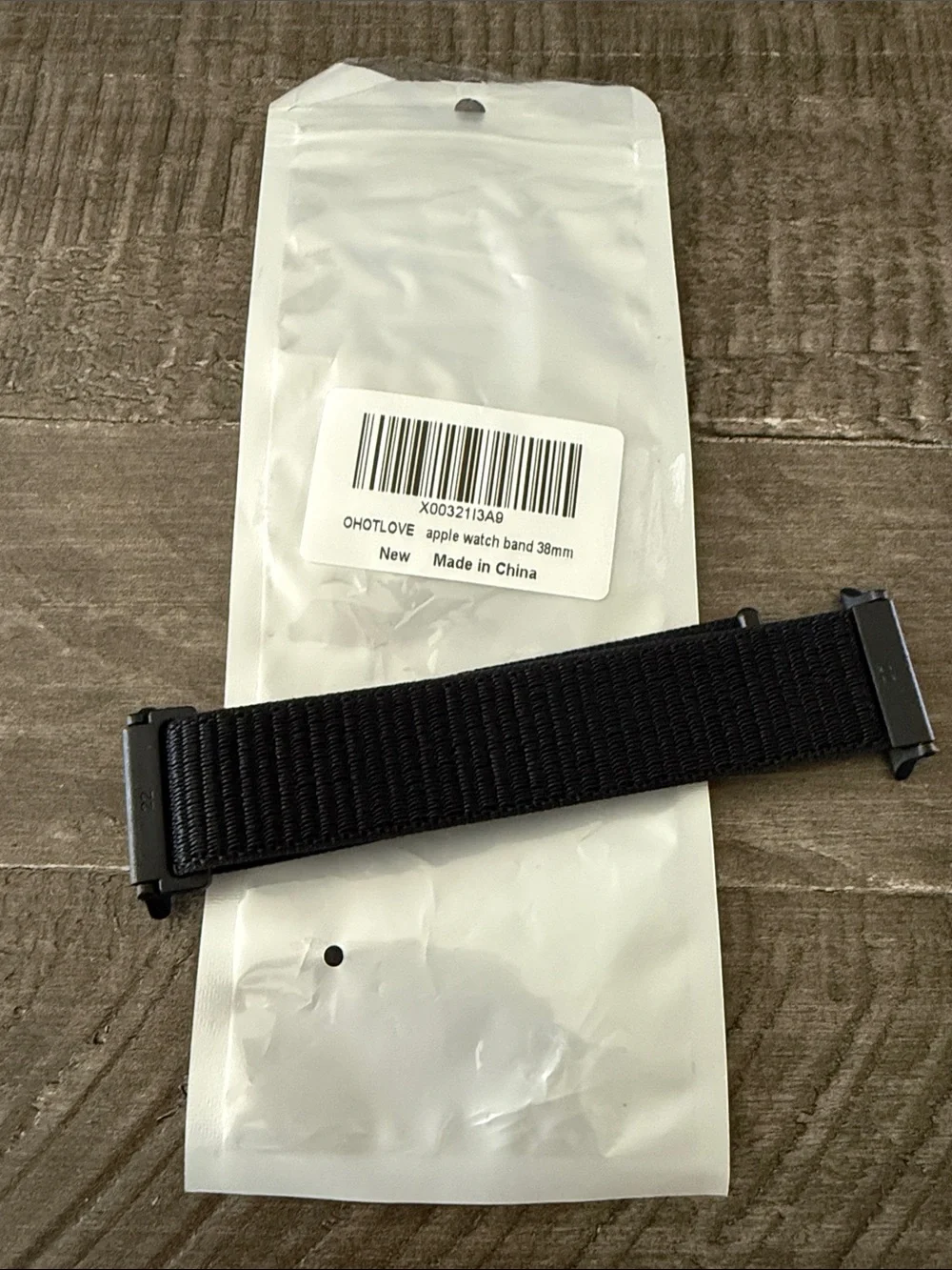 38mm Apple Watch Nylon Loop Watch Band - Adjustable size - New